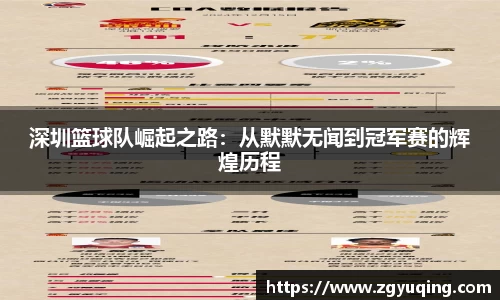 深圳篮球队崛起之路：从默默无闻到冠军赛的辉煌历程